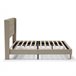 Estructura de Cama tapizada Esther 90x190 Beige