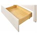 Beliani Cama con almacenaje Poliéster VITTEL 214x98 Beige