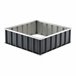 Arriate de altura Zevenaar acero galvanizado 