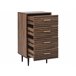 Beliani Cómoda KEITH Madera Oscura