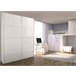 Armario FIRENZE puertas correderas blanco brillo Blanco Brillo
