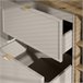 Mueble bajo lavabo 3 compartimientos Alba 100 Beige