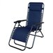 Aktive Silla plegable jardín gravedad cero 2 posiciones Azul