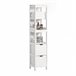 Mueble Columna de baño FRG126-W SoBuy Blanco