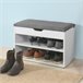Banco Zapatero FSR25-HG SoBuy Gris