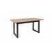 Mesa de comedor extensible CATHY Roble