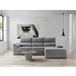 Chaise longue con arcón RUBIK Gris