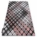 Alfombra INTERO REFLEX 3D enrejado 280x370 Rosa
