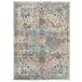 Alfombra de exterior/interior estilo vintage LUNA - ATTICGO 80x150 Azul