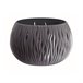 Pack 3 macetas Prosperplast BETON BOWL Antracita