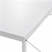 Mesa Escritorio Stavanger con 4 estantes Metal/Aglomerado 120x64 Blanco