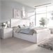 Conjunto de dormitorio Lago cama + mesitas 249x195 Conjunto de dormitorio Lago cama + mesitas 249x195 Blanco
