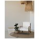 Acomoda Textil – Mesa Pongotodo con Tapa de Madera. 34x34 Blanco