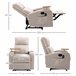 Sillón de Masaje Poliéster, Espuma HOMCOM Gris