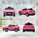 Coche Eléctrico Infantil PP, Metal HOMCOM Coche Eléctrico Infantil PP, Metal HOMCOM Rosa