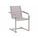 Beliani Conjunto de comedor VALCANETTO/COSOLETO Blanco/ Beige