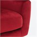 Sillón Decorativo RETRO color rojo Rojo