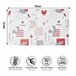 Alfombra Vinílica Estampada 75x45 Rojo
