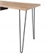 Mesa de escritorio PAMELA roble Marron
