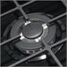 Placa cristal gas CATA LCI 6021BK 3 zonas 59cm negro Negro