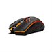Ratón Gaming Cazador diseño ergonómico 7 teclas 6400DPI Negro
