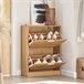 Organizador para Zapatos con 2 Solapas FSR137-N SoBuy Marron