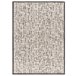 Alfombra abstracta en blanco y negro RETRO - ATTICGO 133x190 Blanco