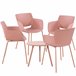Grupo de asientos Berena Rosa Talco