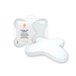 Almohada Mariposa Plana Viscoelástica Funda Algodón Blanco