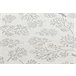 Alfombra de cuerda sisal FLAT Hojas Pájaros 140x200 Blanco/ Gris