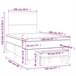 Cama box spring 120x200 Rosa
