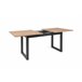 Mesa de comedor extensible CATHY Roble