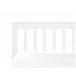 Beliani Cama Madera de pino OLENDON 169x206 Blanco