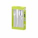 Juego de cuberteria JULIA 24 piezas marca San Ignacio Gris