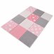 Alfombra De 100 X 200Cm 200x100 Gris