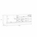 Mueble tv 1 puerta 1 cajón MONTREAL  Blanco Brillo