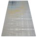 Alfombra SCANDI Rayas Rejilla 120x170 Gris