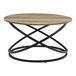 Mesa de centro Dunedin aglomerado metal Madera
