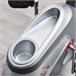 Bicicleta Estática Acero, ABS HOMCOM, deportes y ocio - fitness Gris