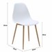 Silla de cocina ADA Blanco