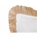 Beliani Cojín decorativo AGRIMONY Beige