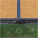 Aktive Mesa plegable aluminio bambú con 4 taburetes Negro/ Madera