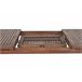 Beliani Conjunto de comedor CESANA Marron