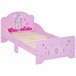 Cama Infantil MDF, Madera de Álamo HOMCOM Cama Infantil MDF, Madera de Álamo HOMCOM Rosa