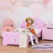 Cama Infantil MDF, Madera de Álamo HOMCOM Cama Infantil MDF, Madera de Álamo HOMCOM Rosa