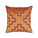 Beliani Cojín decorativo BAHIA 45x45 Naranja