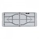 Pack 2 Mesas Plegables Rectangular Catering 7house 240x74 Blanco