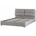 Beliani Cama con somier Terciopelo BATILLY 174x224 Gris