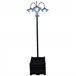 Farol de Jardín PP, ABS, Acero Inoxidable, Aleación de Aluminio Negro