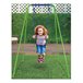 Columpio individual 140x140x179 cm Aktive Sports Azul